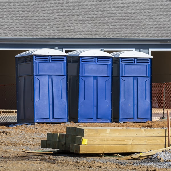 how do you ensure the portable restrooms are secure and safe from vandalism during an event in Wixon Valley